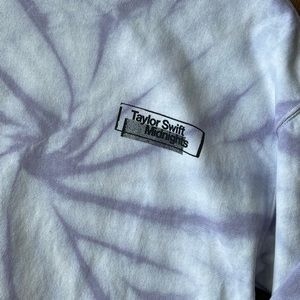 Taylor Swift Midnights Lavender TieDye Crewneck